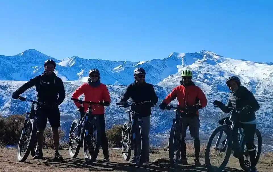 Sierra nevada tour with e-bike